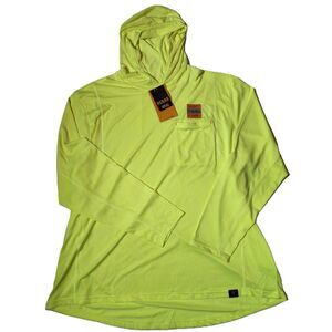 Ariat Rebar Evolution Sun Hoodie Men’s 3XL Safety Yellow Workwear Shirt NWT